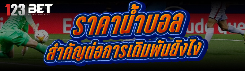 ราคาน้ำบอล